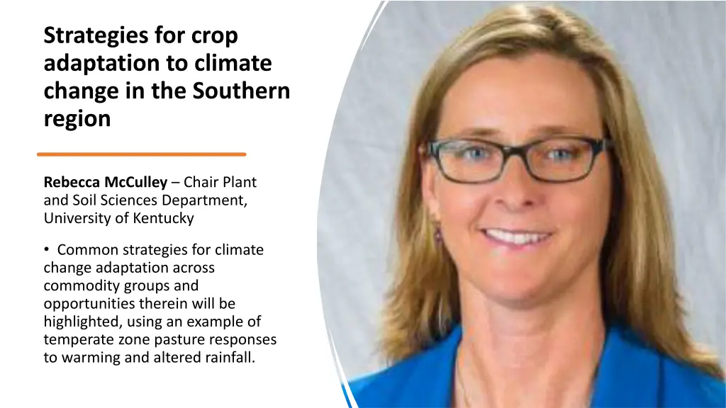strategies for crop adaptation to climate change