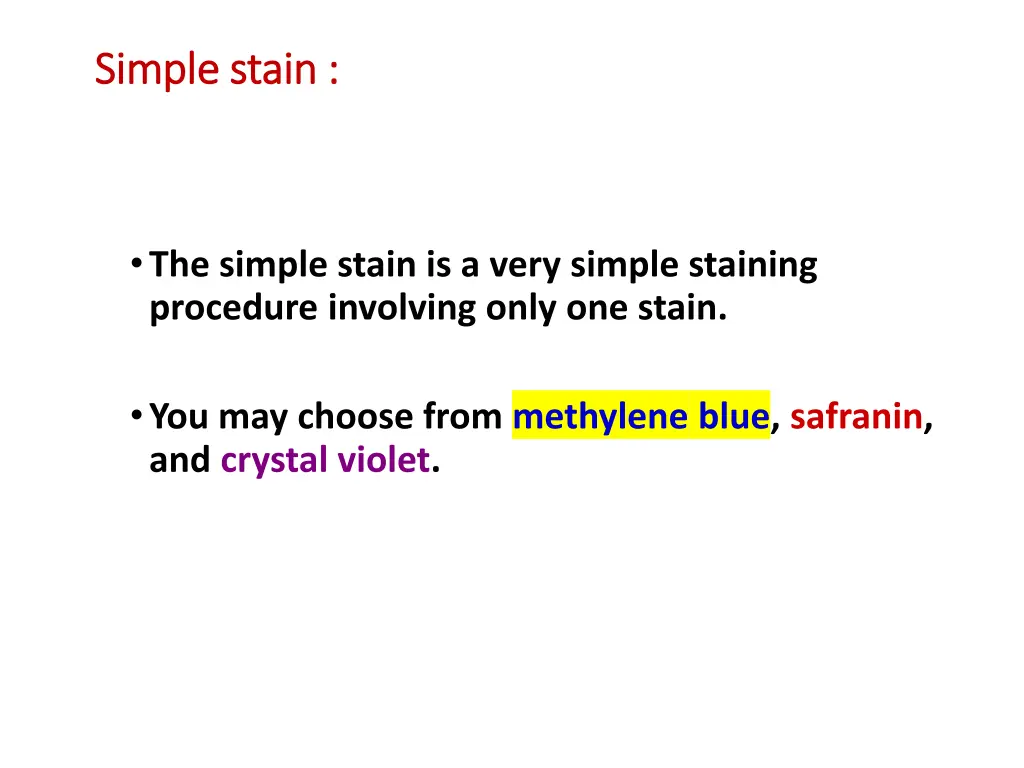 simple stain simple stain 1