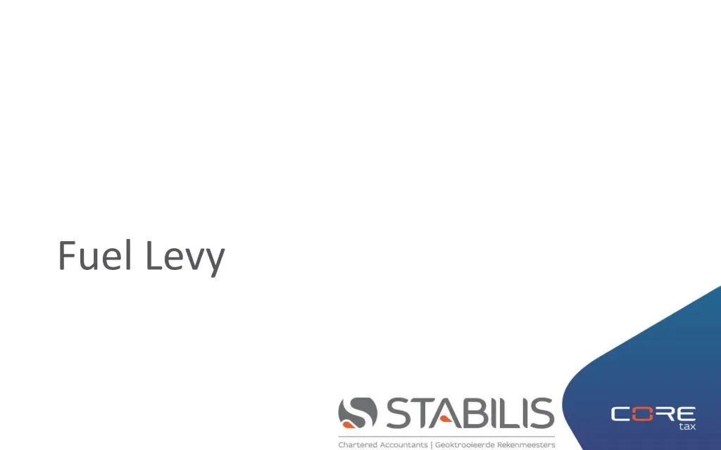 fuel levy