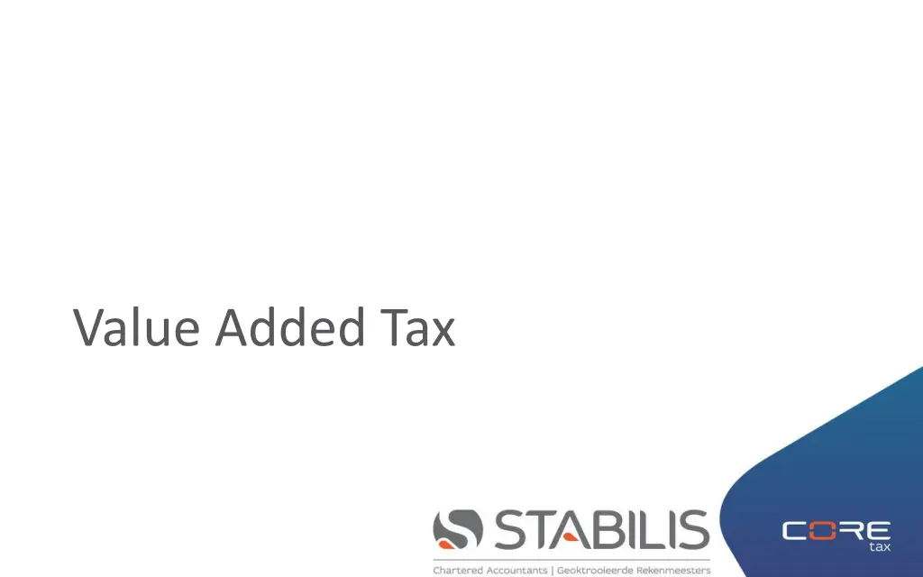 value added tax