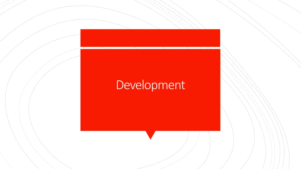 development