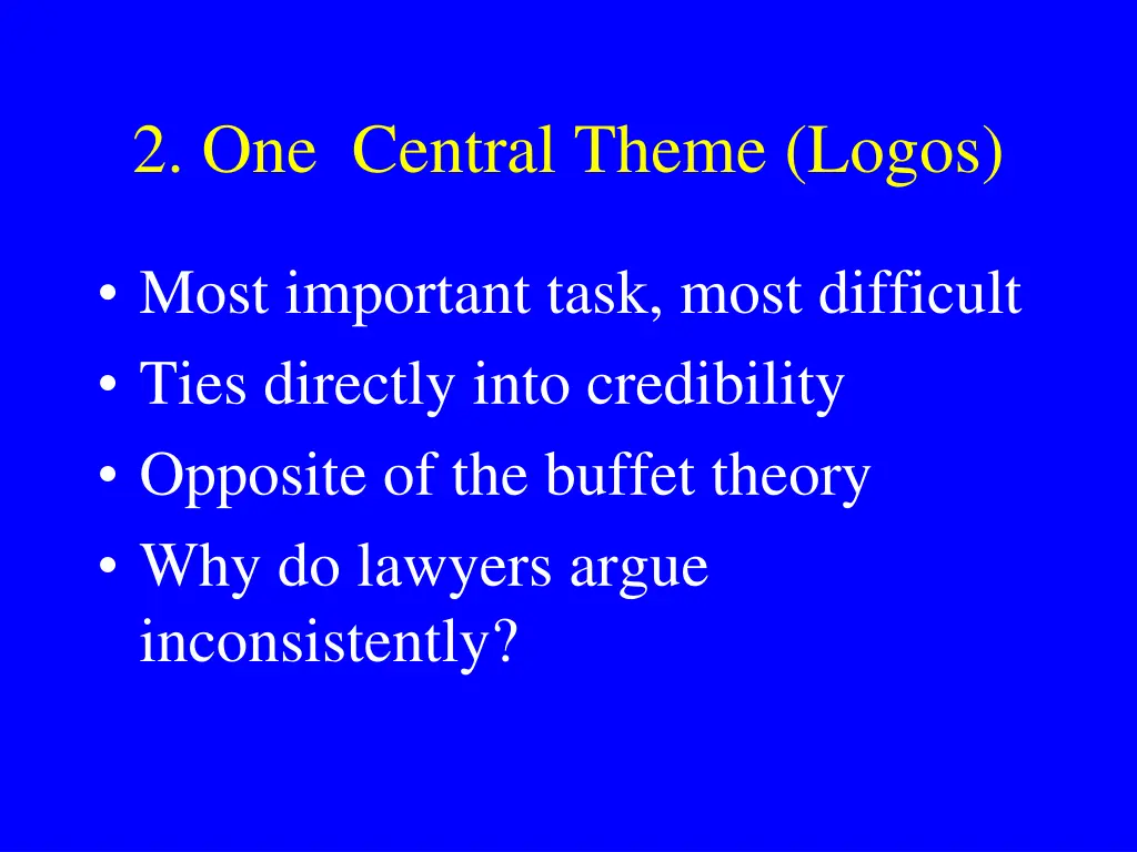 2 one central theme logos