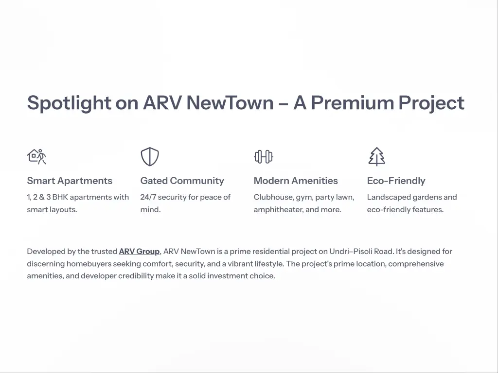 spotlight on arv newtown 3 a premium project