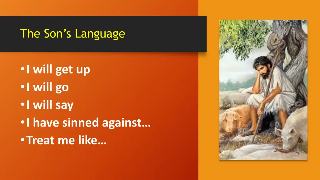 the son s language