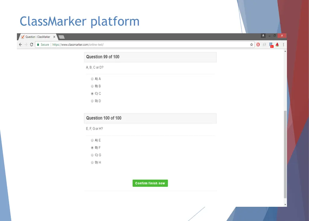 classmarker platform 4