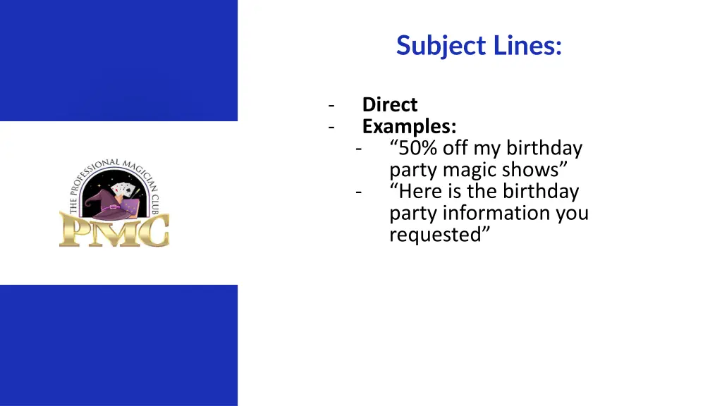 subject lines 2
