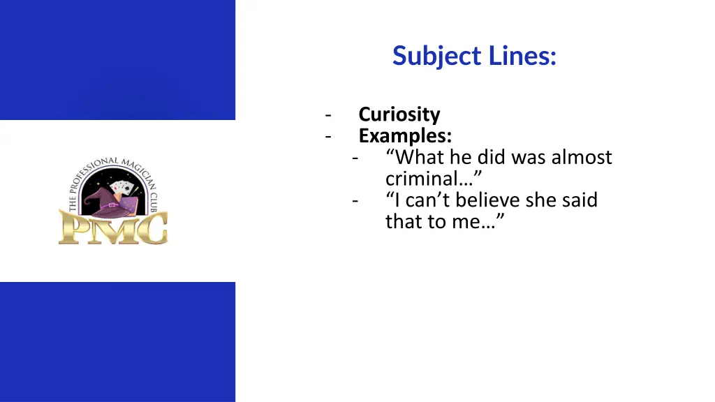 subject lines 3