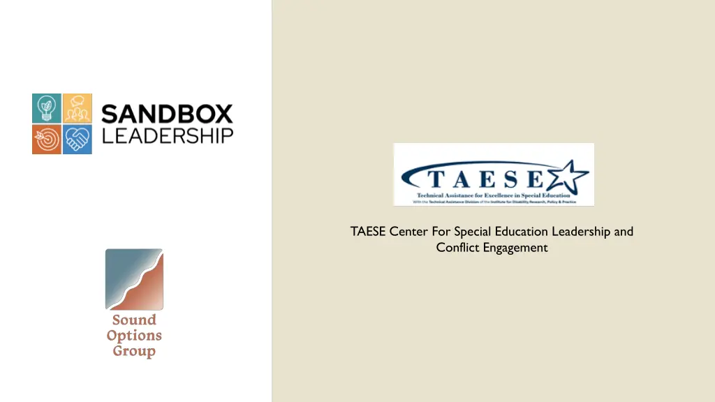 taese center for special education leadership