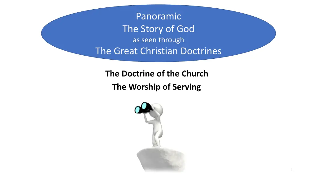 panoramic the story of god as seen through