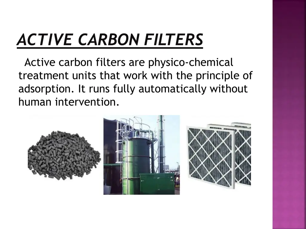 active carbon filters