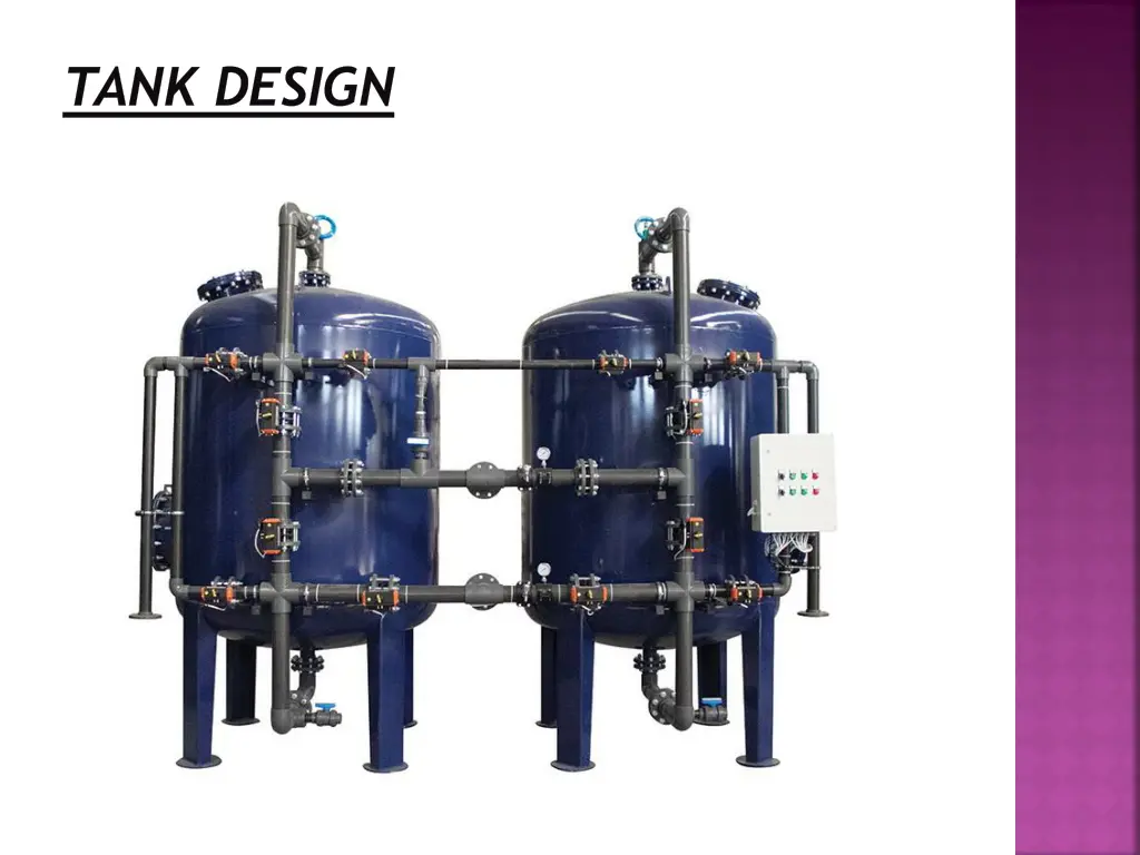 tank design