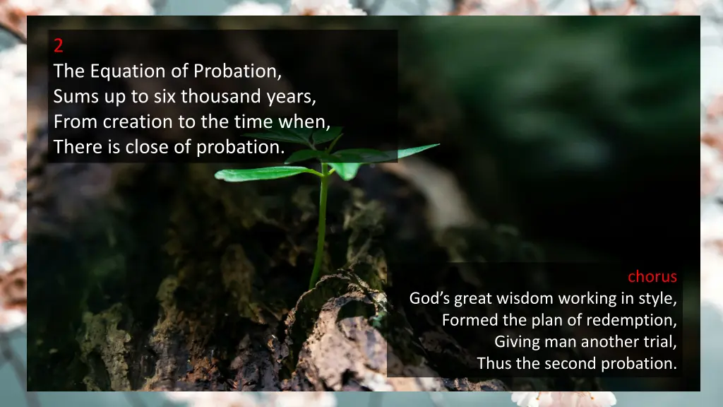 2 the equation of probation sums