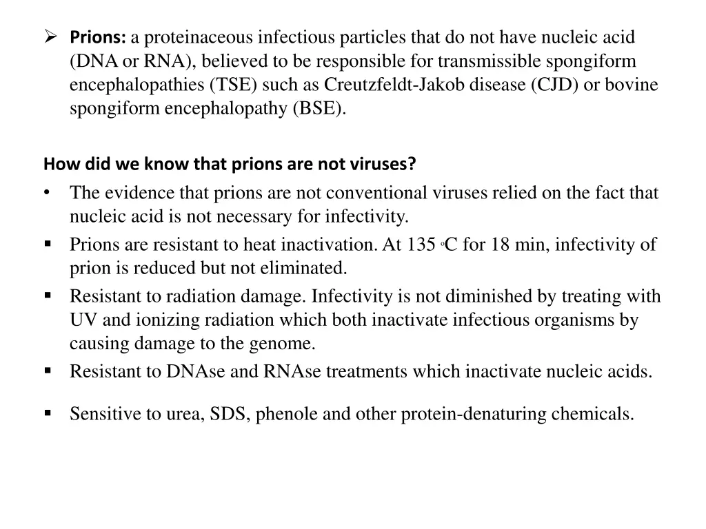 prions a proteinaceous infectious particles that