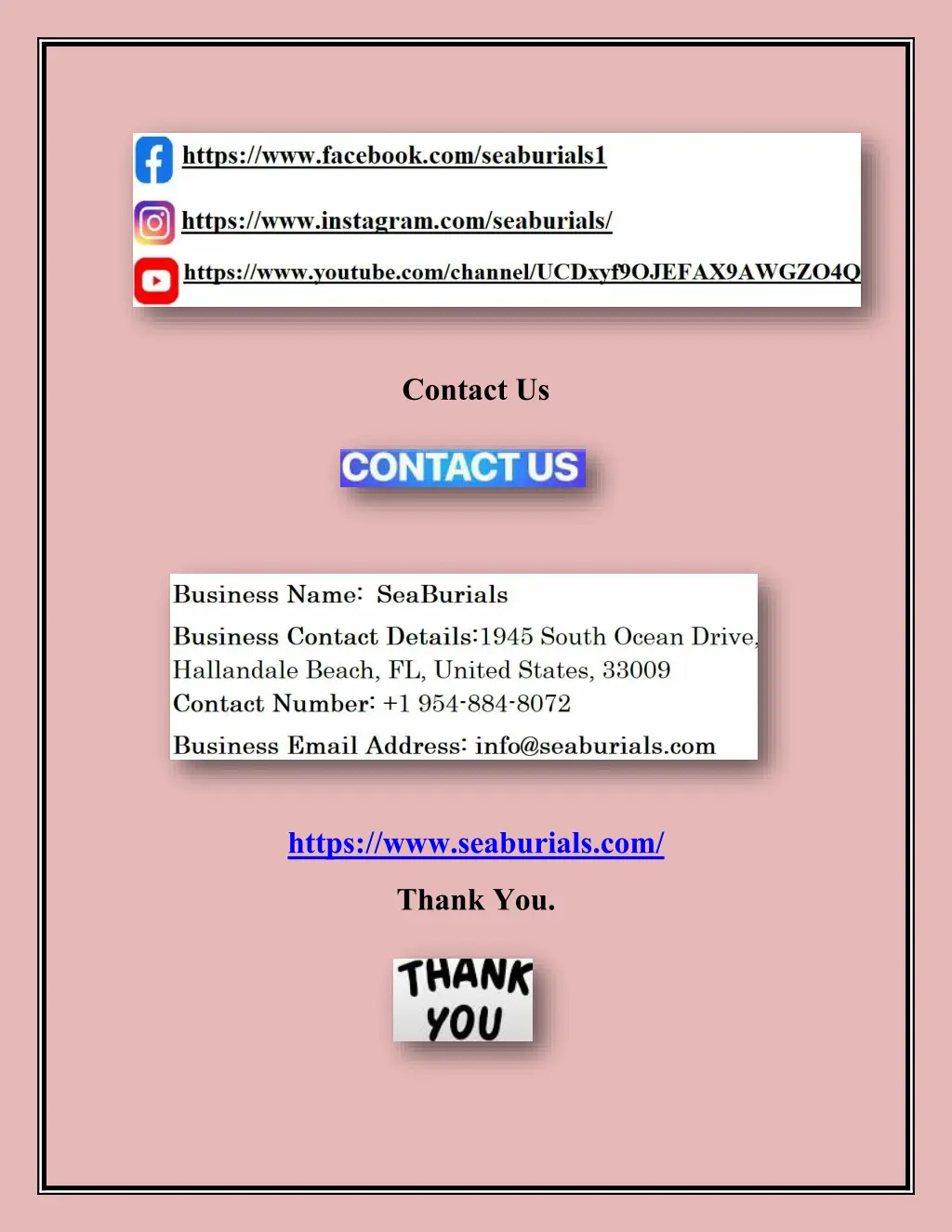 contact us