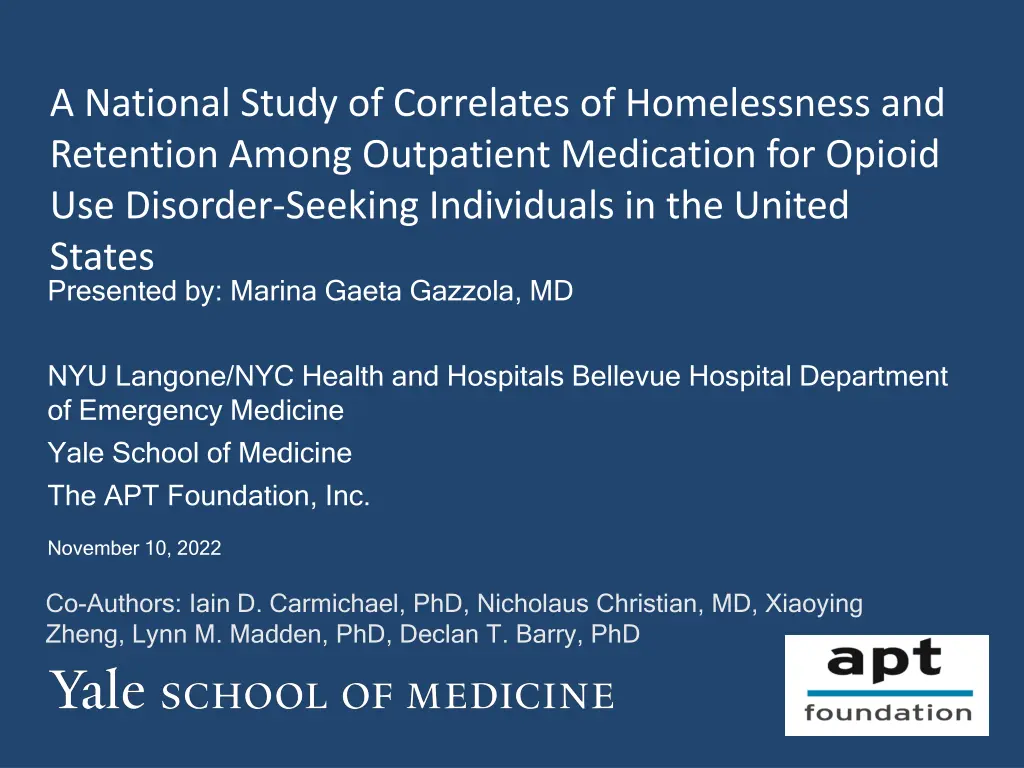 a national study of correlates of homelessness