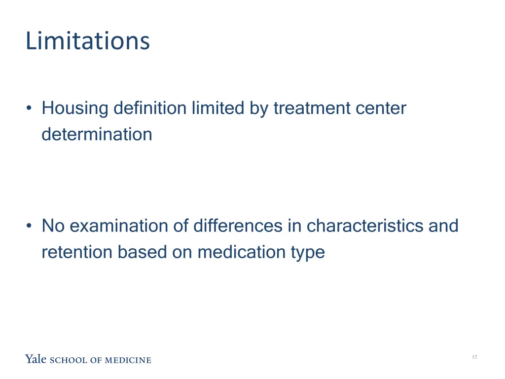 limitations