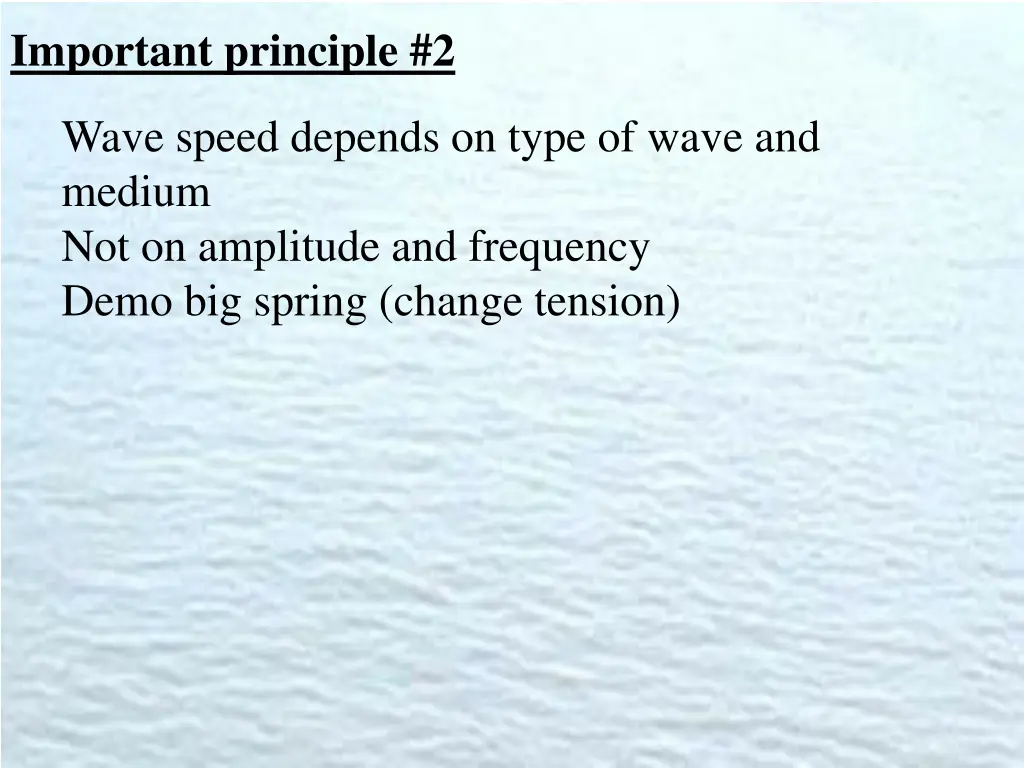 important principle 2
