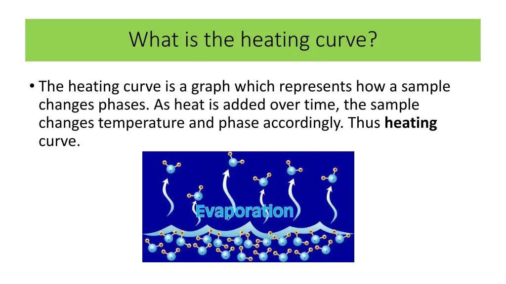 what is the heating curve