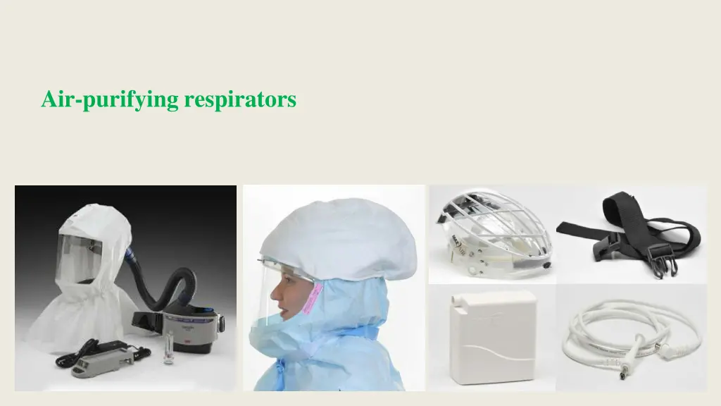 air purifying respirators