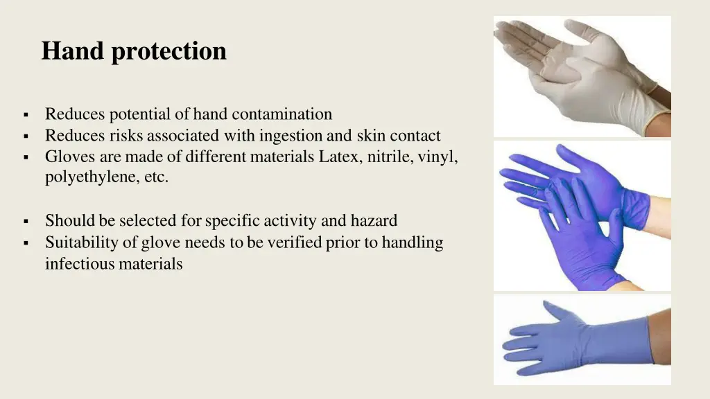 hand protection