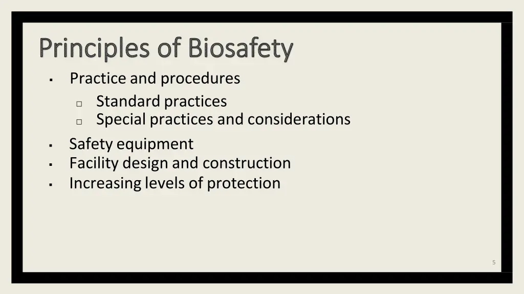 practice and procedures