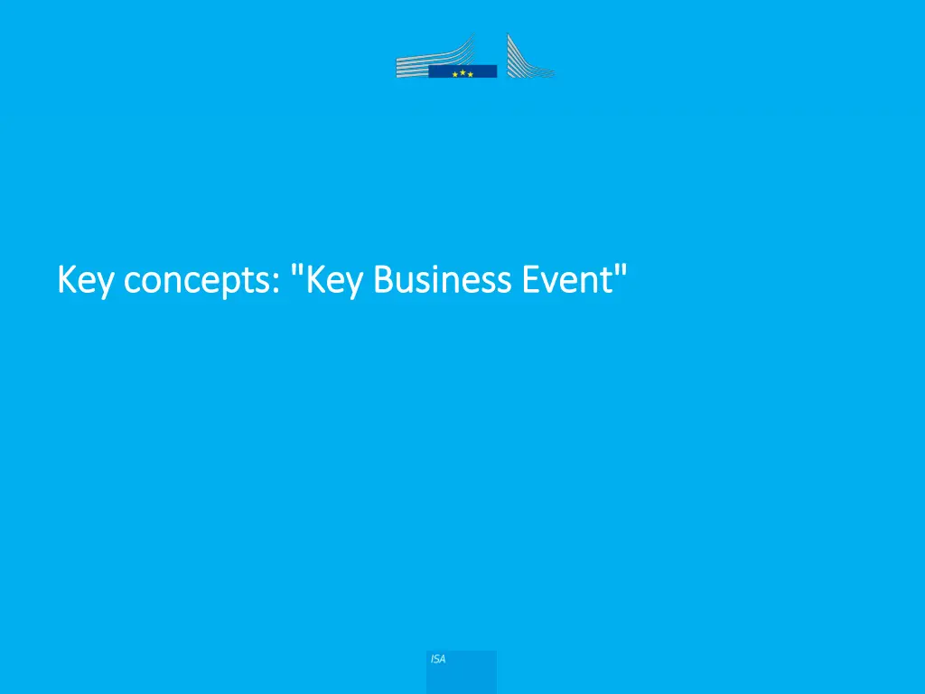 key concepts key business event key concepts