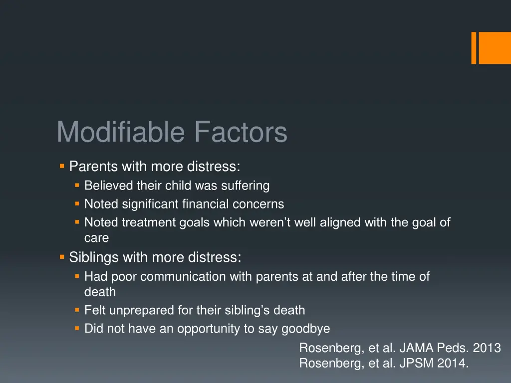 modifiable factors