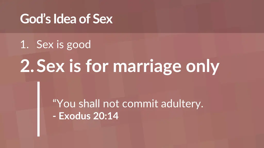 god s idea of sex 1