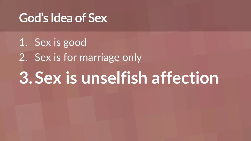 god s idea of sex 2