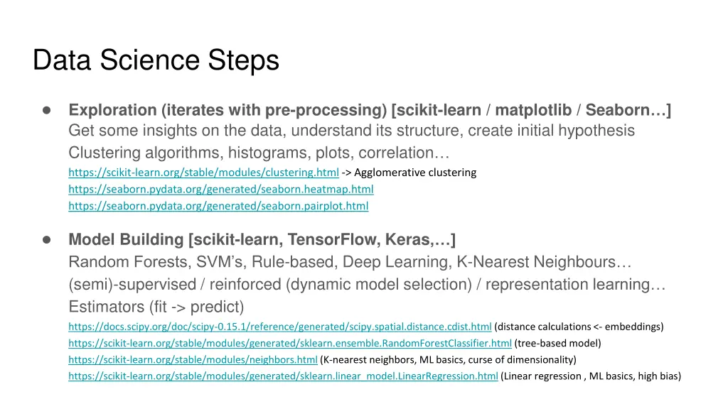 data science steps 2
