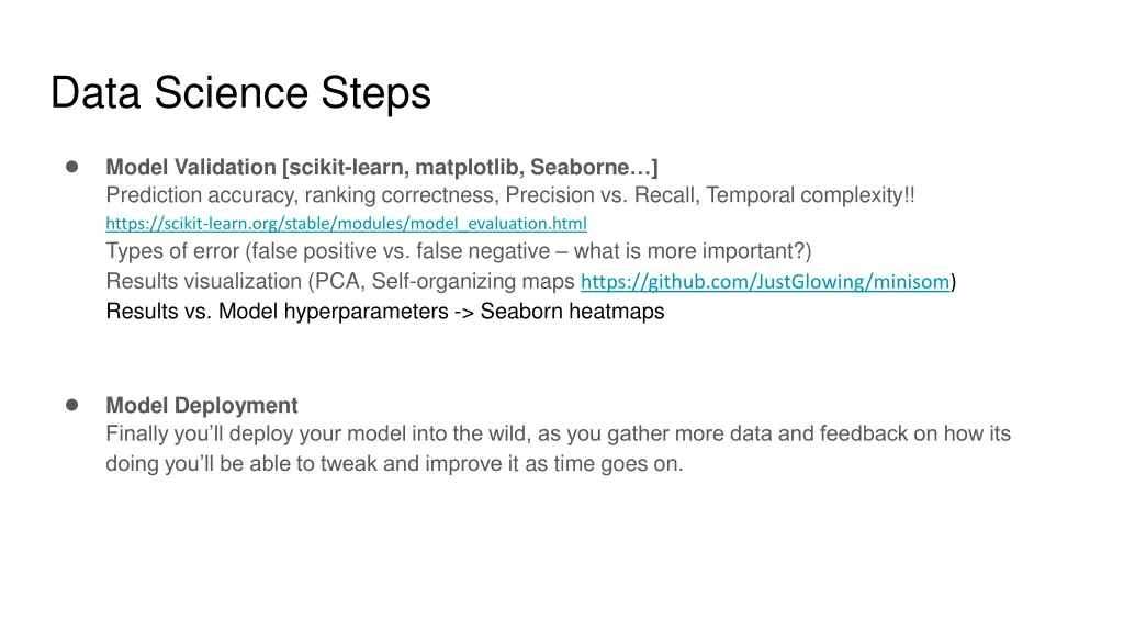 data science steps 3