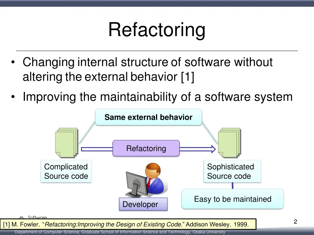refactoring