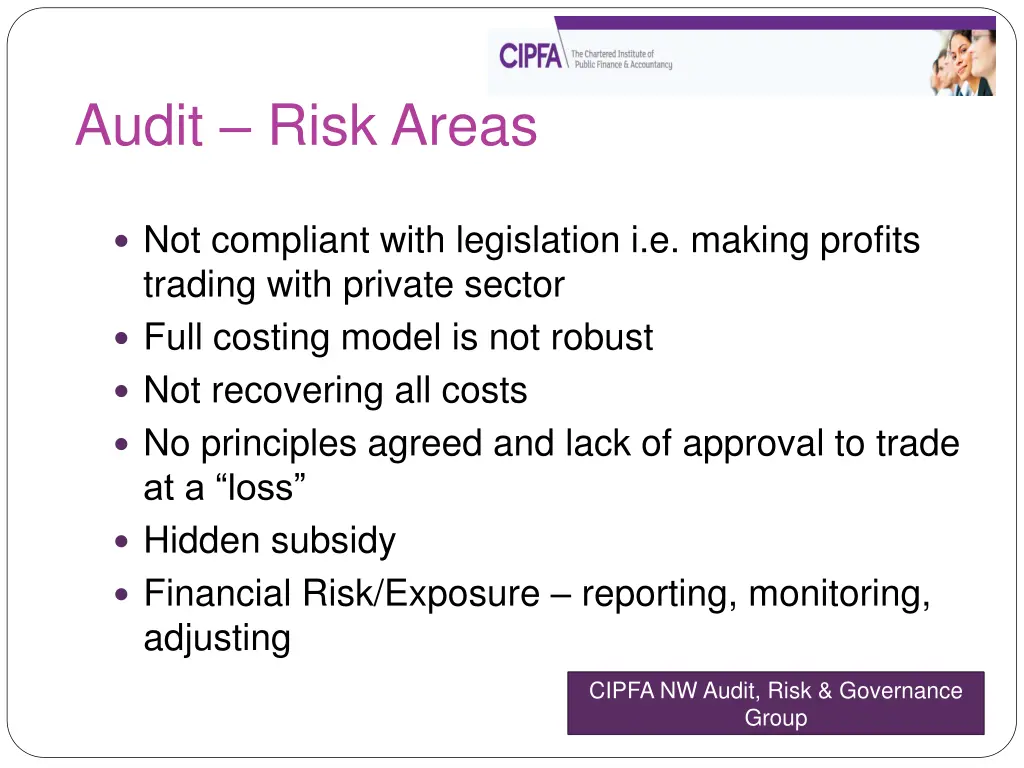 audit risk areas