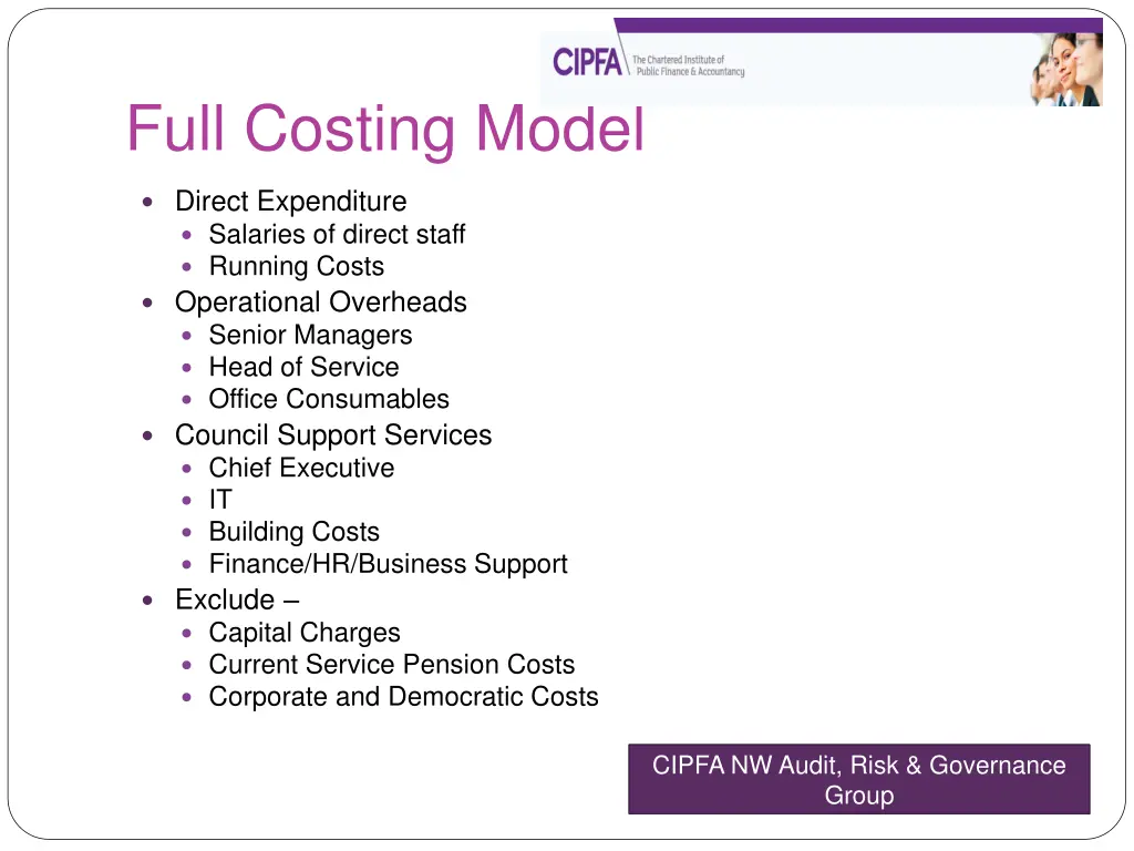 full costing model 1