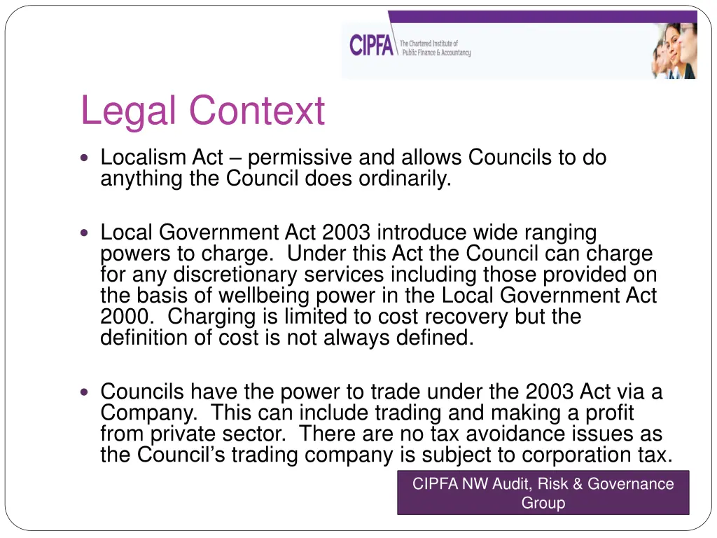 legal context
