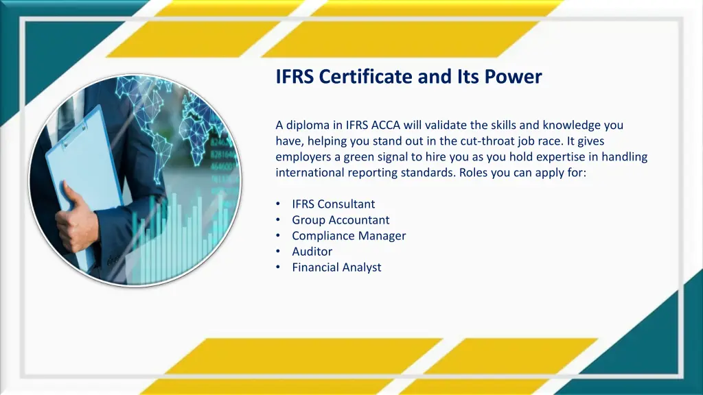 ifrs certificate and its power