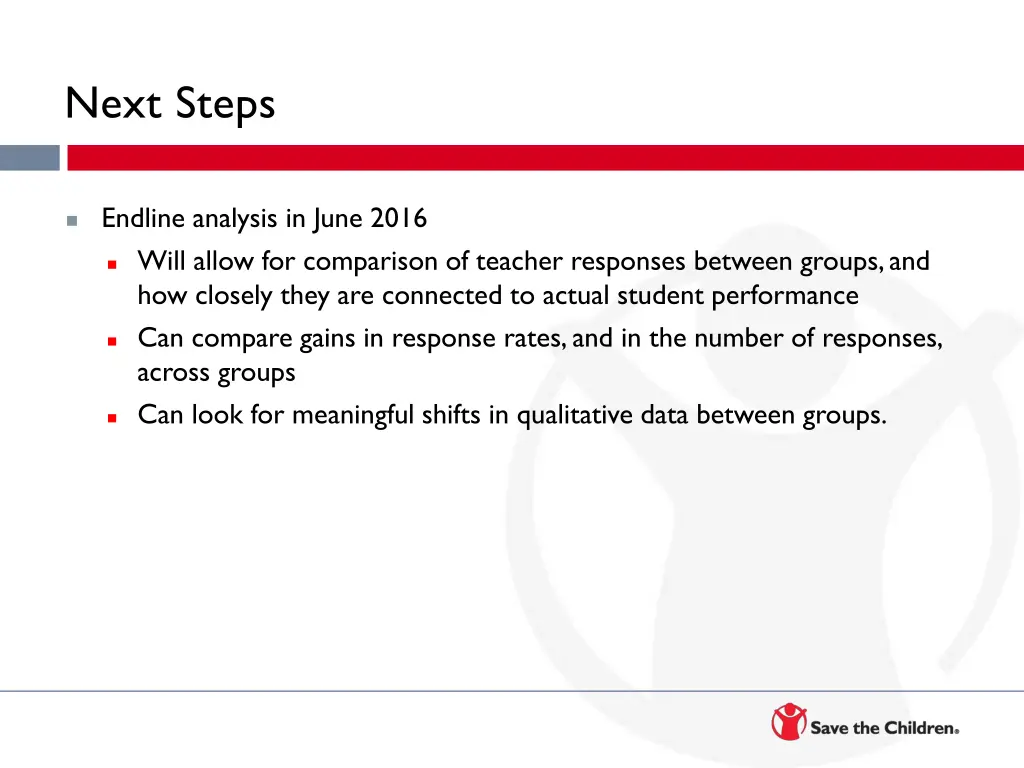next steps