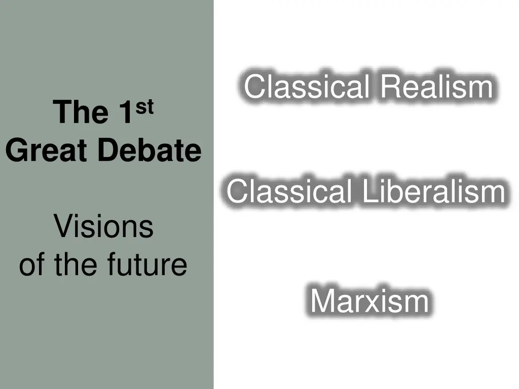 classical realism