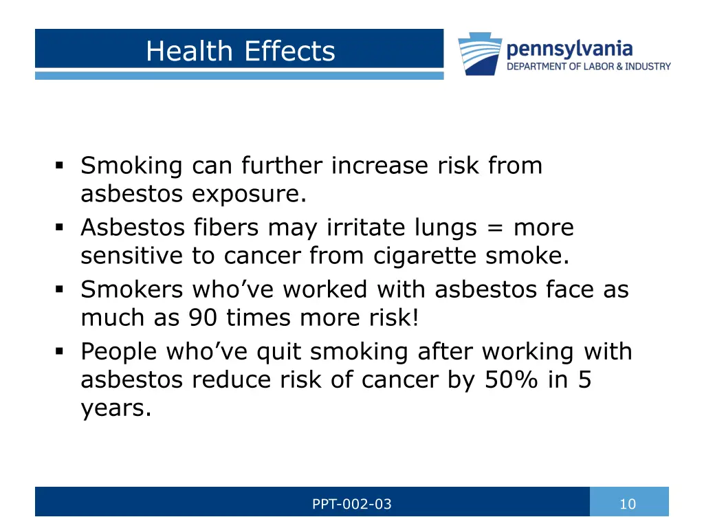 health effects 1