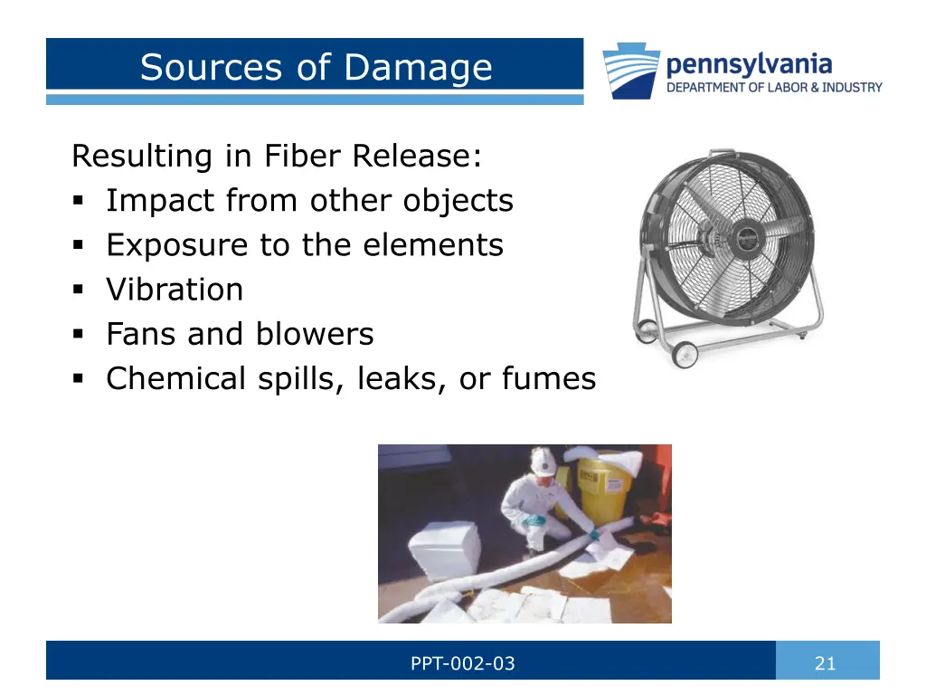 sources of damage