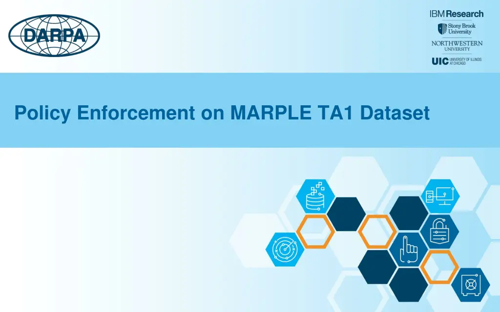 policy enforcement on marple ta1 dataset