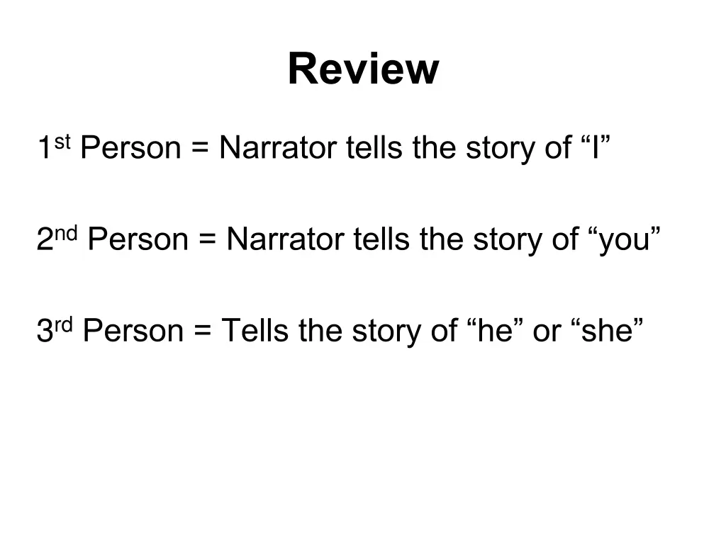 review