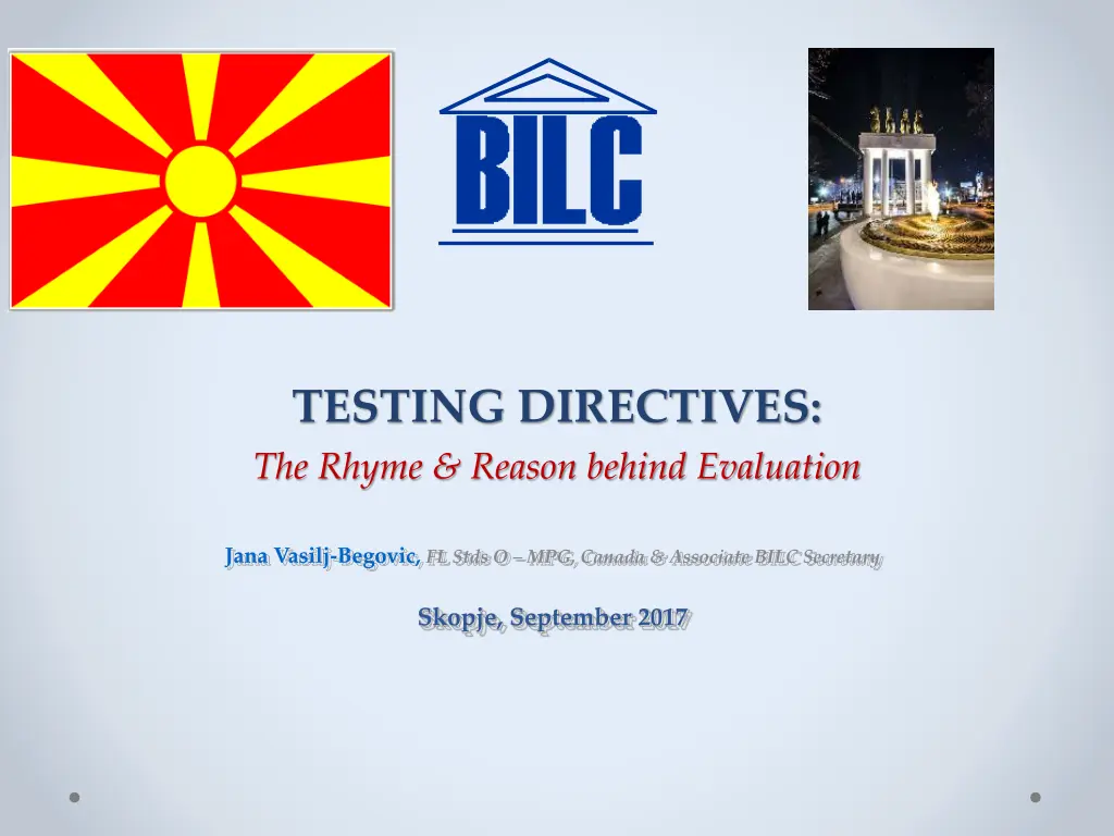 testing directives the rhyme reason behind