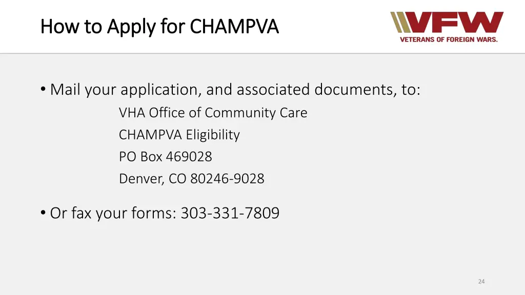 how to apply for champva how to apply for champva 1