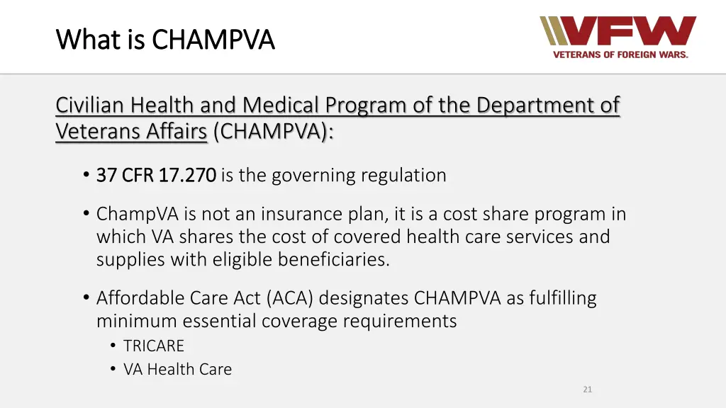what is champva what is champva