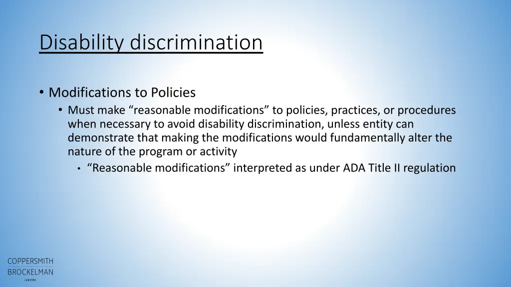 disability discrimination 4
