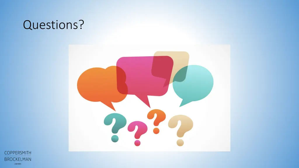 questions
