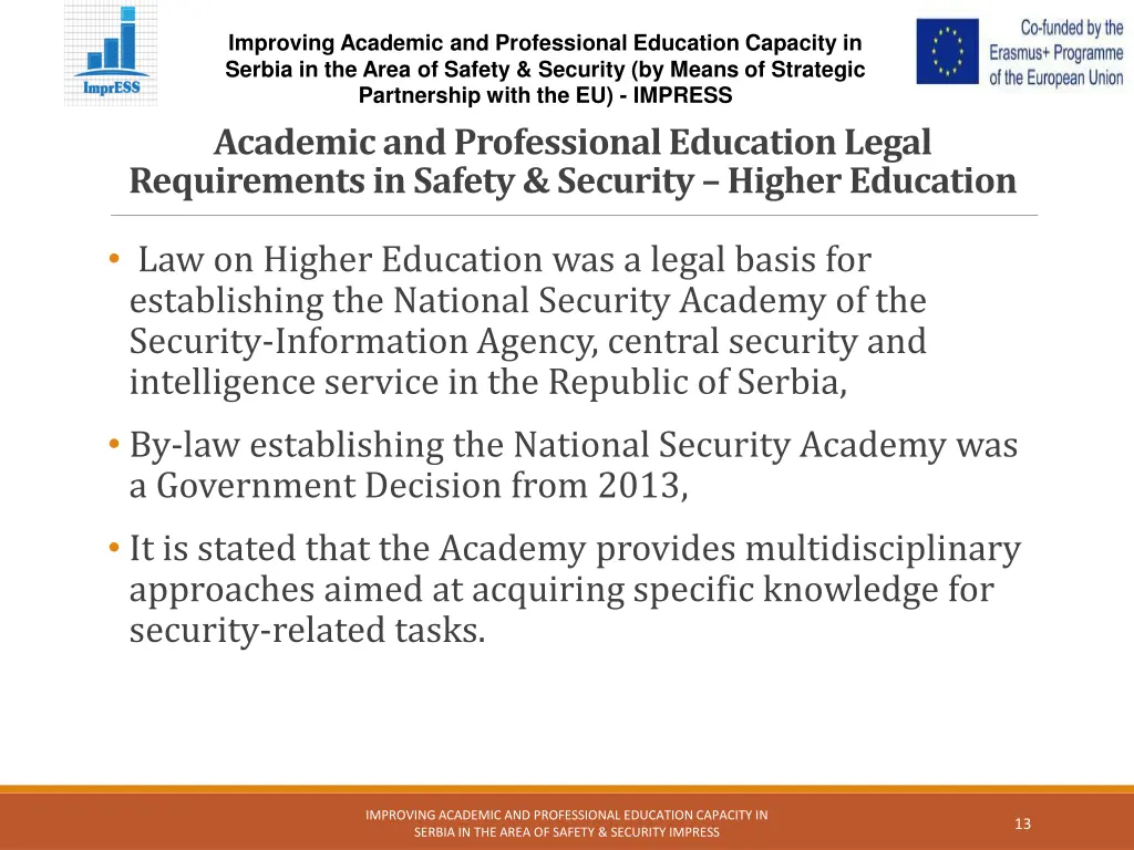 improving academic and professional education 12