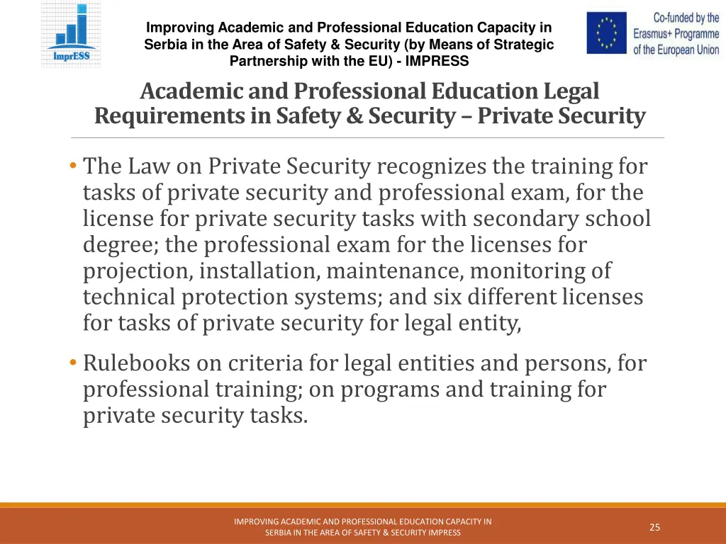 improving academic and professional education 24