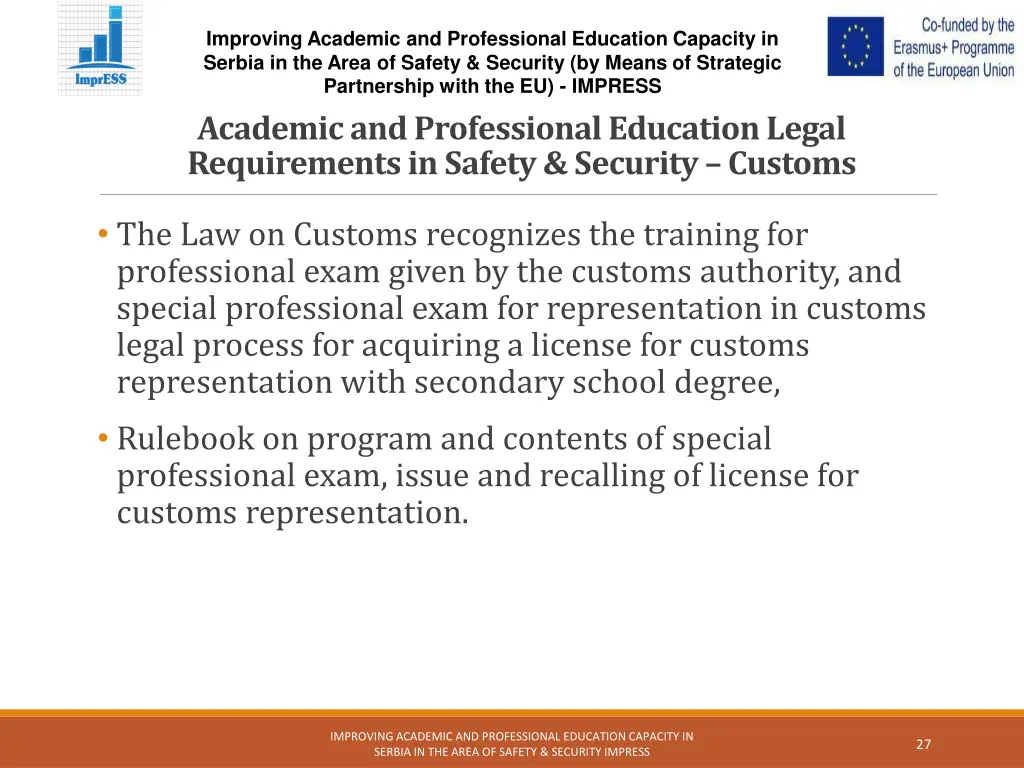 improving academic and professional education 26